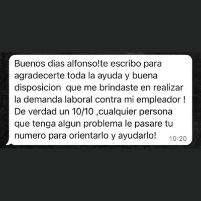 Reseña positiva 5 Berrios&Asociados